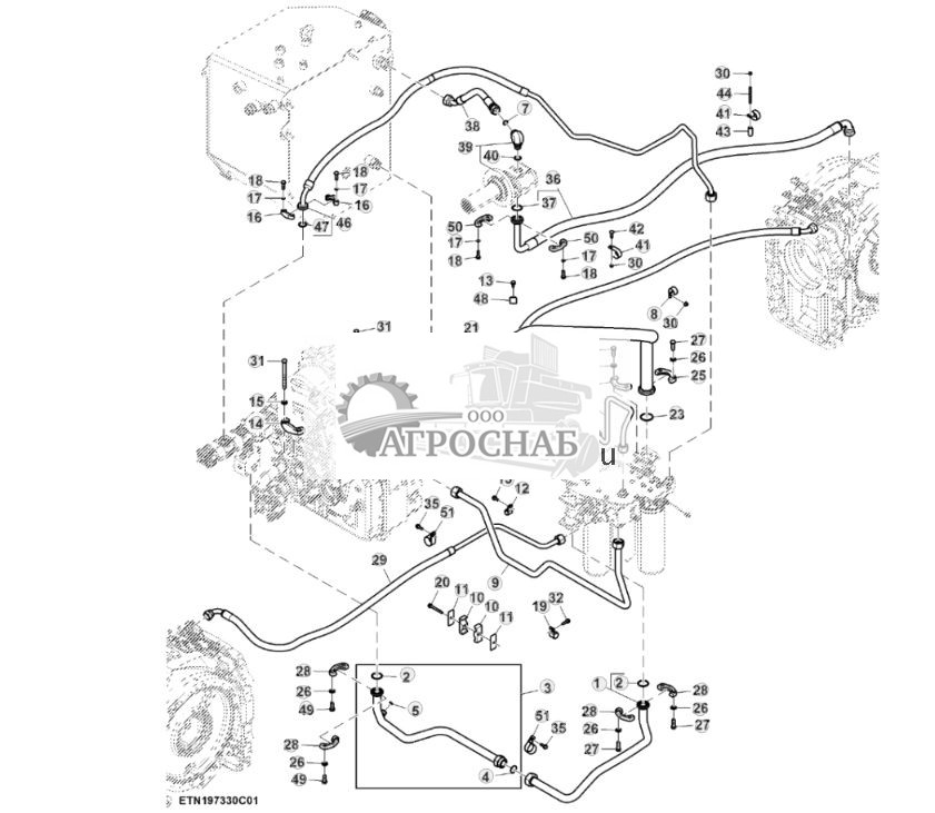Гидравлические линии, высокий расход, без PTO, мост с двухступенчатым редуктором (13) (805439 - ) - ST927335 670.jpg
